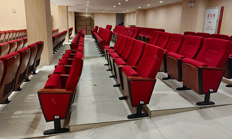 What are the inspection standards and methods for auditorium seatings?