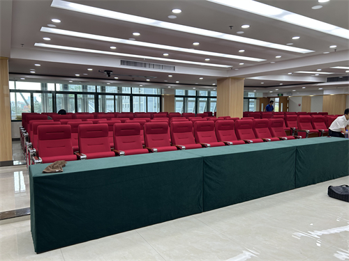 Auditorium chair case sharing—Guangzhou Civil Air Defense Office