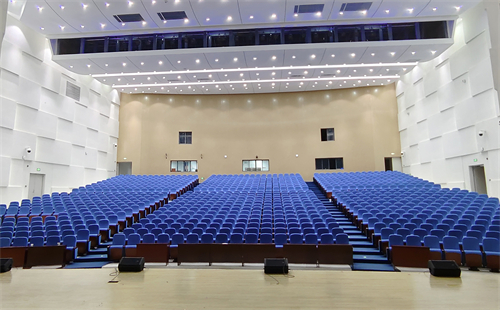Auditorium chair case sharing—Qinghai Health Vocational and Technical College