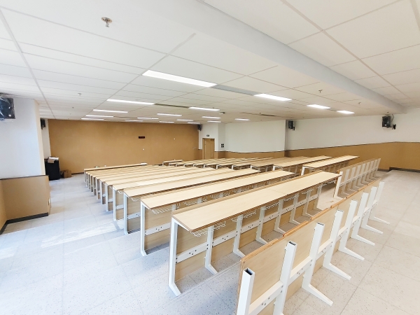 school desks and chairs