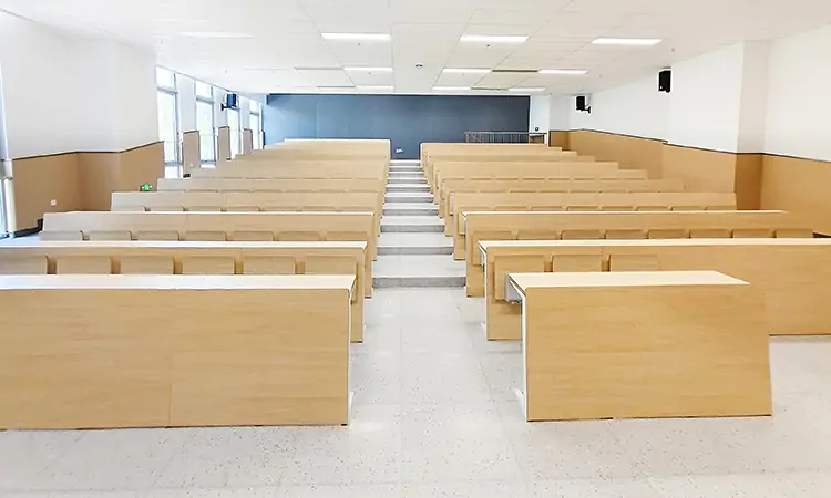 university fixed seating