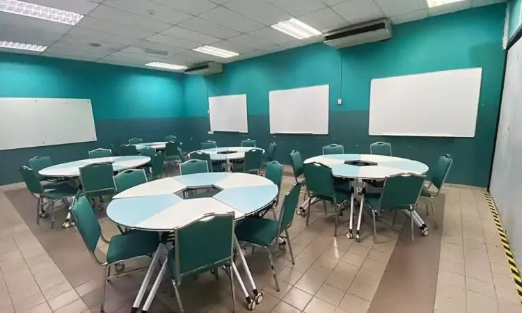 student desks and chairs