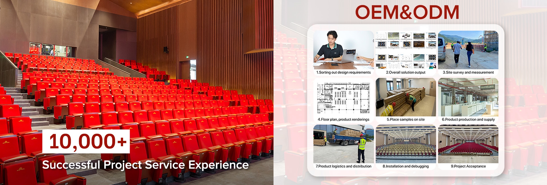 Auditorium Seating Manufacturer | Theater Seating Supplier | Seating System