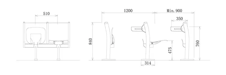 School Furniture | Training Chair 