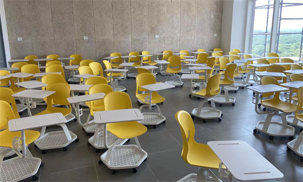 Classroom desks and chairs